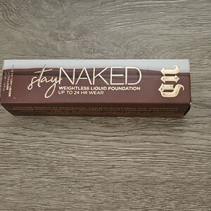 Urban Decay Stay Naked Foundation in Brown and Gold